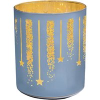 Glasgefäß Glas ø 10 x 12 cm weiß Windlicht - Trendline von TRENDLINE