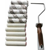 Kleinrollerset 11 tlg Farbwalze Farbrolle Lackierwalze Lackierroller - Trendline von TRENDLINE