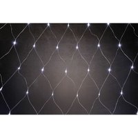 LED-Lichternetz Außen 2 x 1,2 m warmweiß mit Timer Lichterketten - Trendline von TRENDLINE