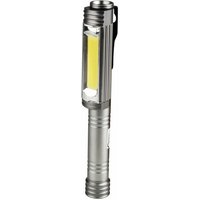 Led Taschenlampe 375 Lumen Magnethalter 3 Funktionen Batteriebetrieb - Trendline von TRENDLINE