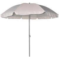 Sonnenschirm creme ø 180 cm UV-Schutz: 60+ Sonnenschutz Strandschirm - Trendline von TRENDLINE