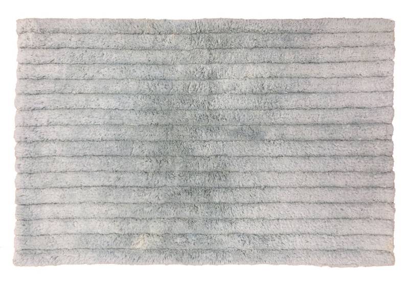 TrendLine Badteppich blau Baumwolle 80 x 50 cm von TRENDLINE