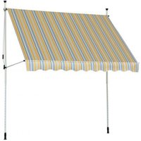 TrendLine Balkon-Markise 3 x 1,3 m gelb-weiß gestreift Markisen TrendLine Balkon-Markise 3 x 1,3 m gelb-weiß gestreift Markisen von TRENDLINE