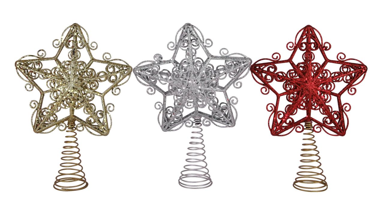 TrendLine Baumspitze Stern 20 x 29 cm von TRENDLINE