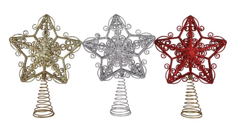 TrendLine Baumspitze Stern 20 x 29 cm von TRENDLINE