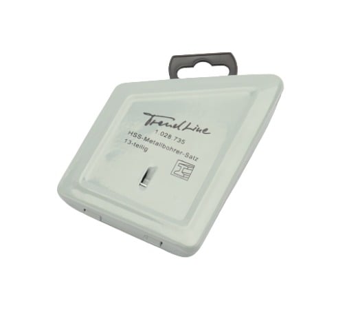 TrendLine Bohrer-Set für Metall 13-teilig Rundschaft von TRENDLINE