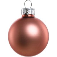 TrendLine Christbaumkugeln 16 Kugeln Ø 3,5 cm Glas Pink Weihnachtskugeln von TRENDLINE