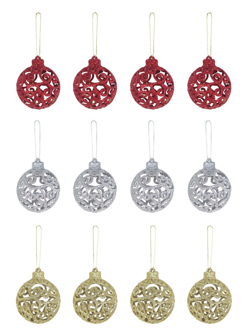 TrendLine Christbaumkugeln zum Hängen 4er Set von TRENDLINE