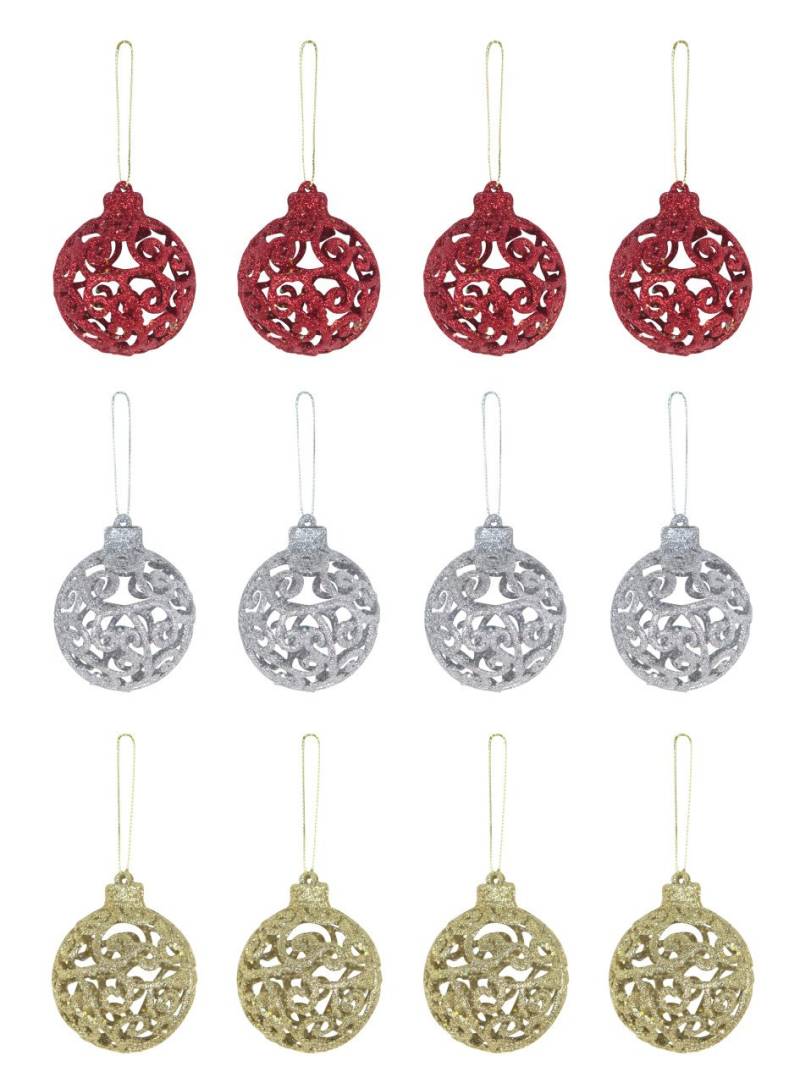 TrendLine Christbaumkugeln zum Hängen 4er Set von TRENDLINE