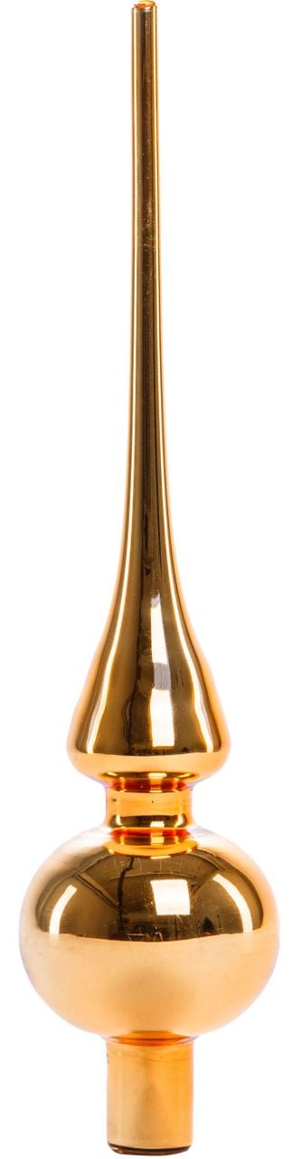TrendLine Christbaumspitze aus Glas 26 cm gold glanz TrendLine Christbaumspitze aus Glas 26 cm gold glanz von TRENDLINE