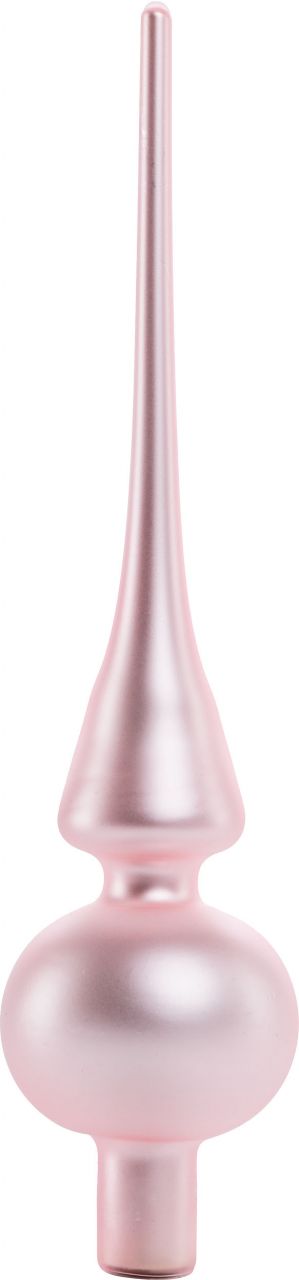 TrendLine Christbaumspitze aus Glas 26 cm puderrosa mattiert TrendLine Christbaumspitze aus Glas 26 cm puderrosa mattiert von TRENDLINE