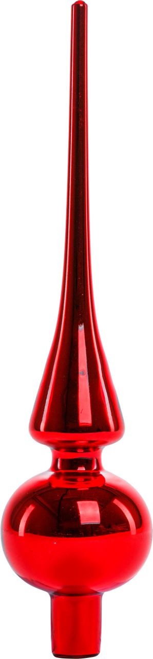 TrendLine Christbaumspitze aus Glas 26 cm rot glänzend TrendLine Christbaumspitze aus Glas 26 cm rot glänzend von TRENDLINE