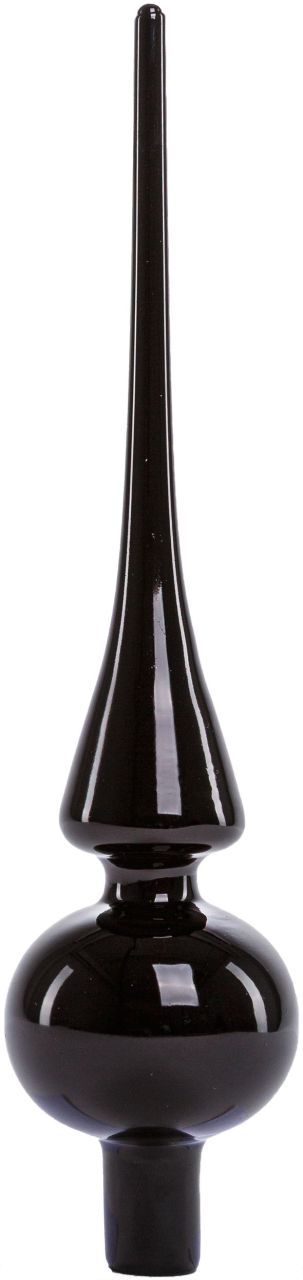 TrendLine Christbaumspitze aus Glas 26 cm schwarz glanz TrendLine Christbaumspitze aus Glas 26 cm schwarz glanz von TRENDLINE