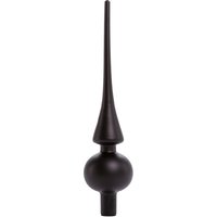 TrendLine Christbaumspitze aus Glas 26 cm schwarz matt Christbaumspitze TrendLine Christbaumspitze aus Glas 26 cm schwarz matt Christbaumspitze von TRENDLINE