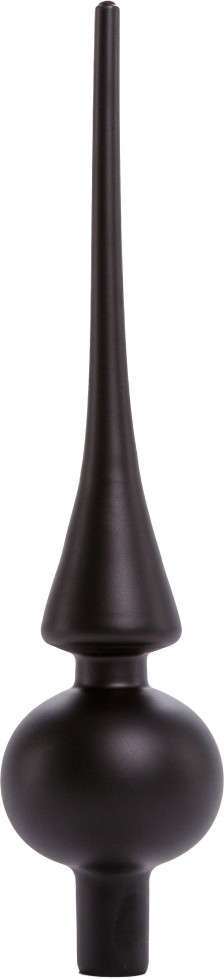 TrendLine Christbaumspitze aus Glas 26 cm schwarz matt TrendLine Christbaumspitze aus Glas 26 cm schwarz matt von TRENDLINE