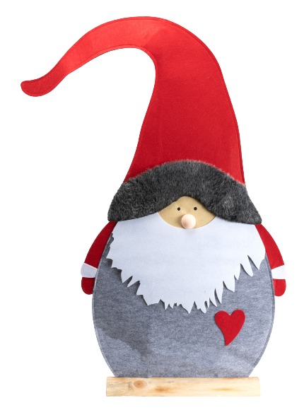 TrendLine Dekoaufsteller Zwerg 112 x 86 cm grau-rot TrendLine Dekoaufsteller Zwerg 112 x 86 cm grau-rot von TRENDLINE