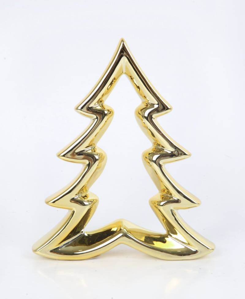 TrendLine Dekobaum Keramik 16 x 3 x 19,5 cm gold TrendLine Dekobaum Keramik 16 x 3 x 19,5 cm gold von TRENDLINE