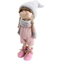 TrendLine Dekofigur Kind rosa/weiß 15x12x42 cm Weihnachten Xmas Winter TrendLine Dekofigur Kind rosa/weiß 15x12x42 cm Weihnachten Xmas Winter von TRENDLINE