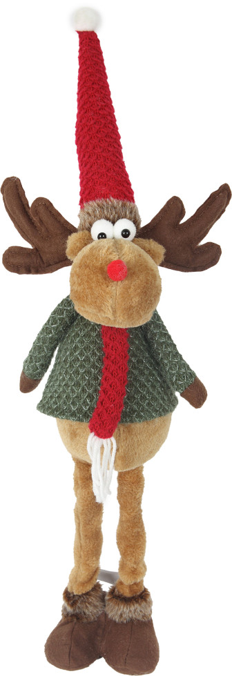 TrendLine Dekofigur Polyester Rentier 52 x 35 x 40 cm rot-braun TrendLine Dekofigur Polyester Rentier 52 x 35 x 40 cm rot-braun von TRENDLINE
