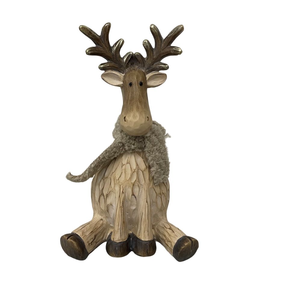 TrendLine Dekofigur Rentier 30 x 19 cm braun TrendLine Dekofigur Rentier 30 x 19 cm braun von TRENDLINE