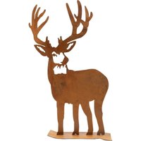 TrendLine Dekofigur Rentier aus Metall 30 cm Weihnachten Xmas winterlichen Flair TrendLine Dekofigur Rentier aus Metall 30 cm Weihnachten Xmas winterlichen Flair von TRENDLINE