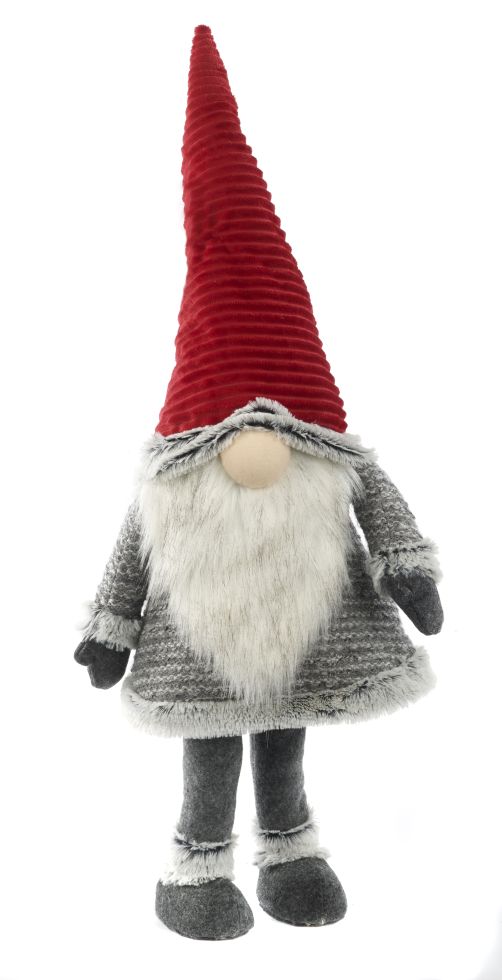 TrendLine Dekofigur Wichtel 95 x 25 cm grau-rot TrendLine Dekofigur Wichtel 95 x 25 cm grau-rot von TRENDLINE