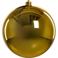 TrendLine Dekokugel Ø 20 cm Gold Weihnachtskugel Christbaumkugel von TRENDLINE