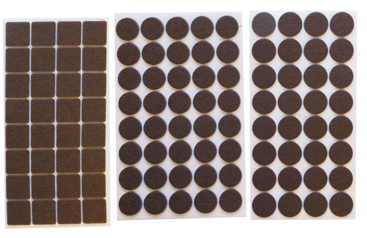 TrendLine Filzgleiter-Set braun 104-Stück TrendLine Filzgleiter-Set braun 104-Stück von TRENDLINE