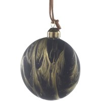 TrendLine Glas Kugel marmoriert 8 x 4 cm Christbaum- & Feiertagsschmuck TrendLine Glas Kugel marmoriert 8 x 4 cm Christbaum- & Feiertagsschmuck von TRENDLINE