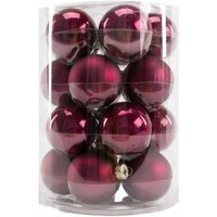 TrendLine Glaskugeln in uni glanz/matt magnolienrosa Ø6cm 20Stk Christbaumkugeln TrendLine Glaskugeln in uni glanz/matt magnolienrosa Ø6cm 20Stk Christbaumkugeln von TRENDLINE