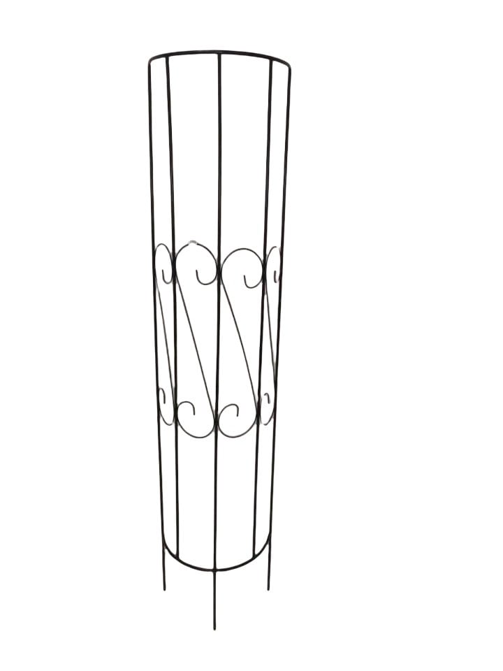 TrendLine Halbrankgitter Metall schwarz  180 cm von TRENDLINE