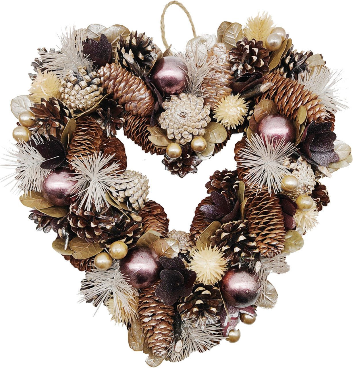 TrendLine Herz mit Glitzer, 36*35*8 cm von TRENDLINE