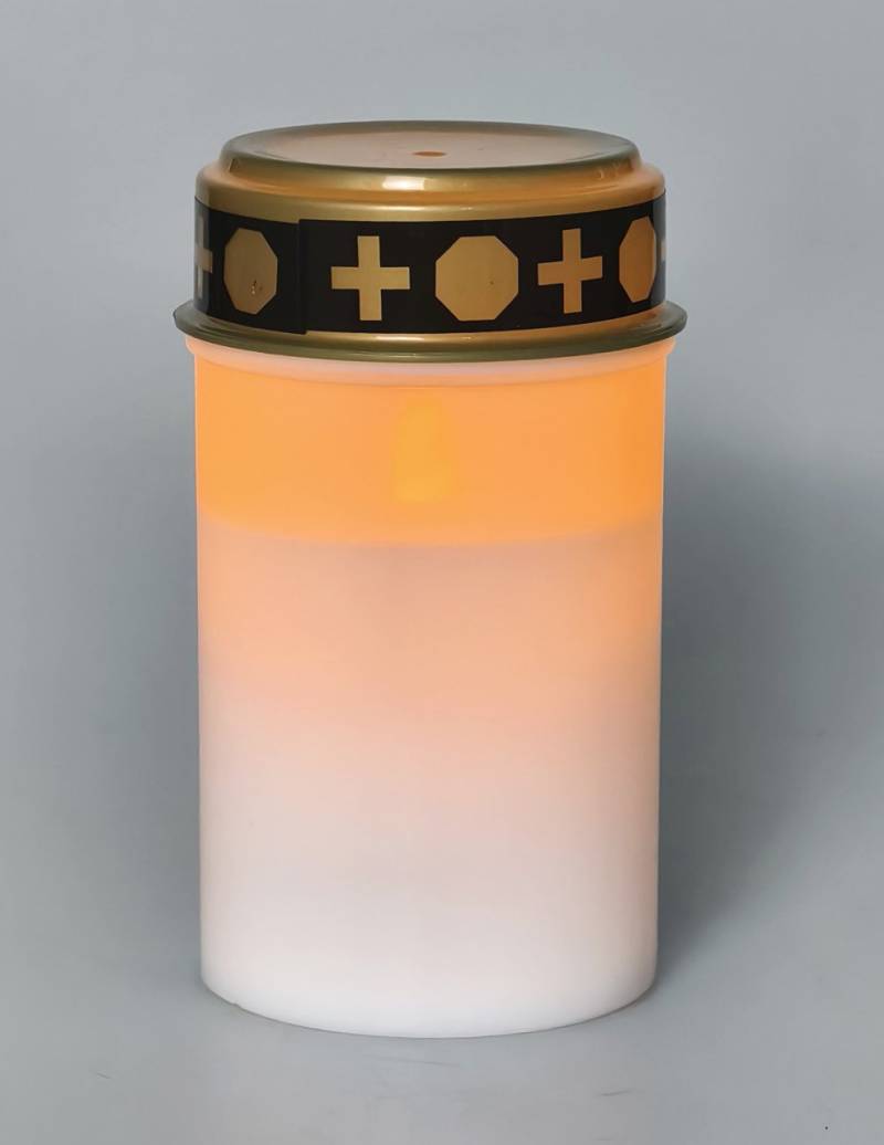 TrendLine LED Grablicht Ø 7 x 12 cm warmweiß TrendLine LED Grablicht Ø 7 x 12 cm warmweiß von TRENDLINE