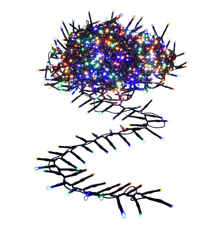 TrendLine LED-Lichterkette Außen Galaxie 1000 LED 16 m bunt von TRENDLINE