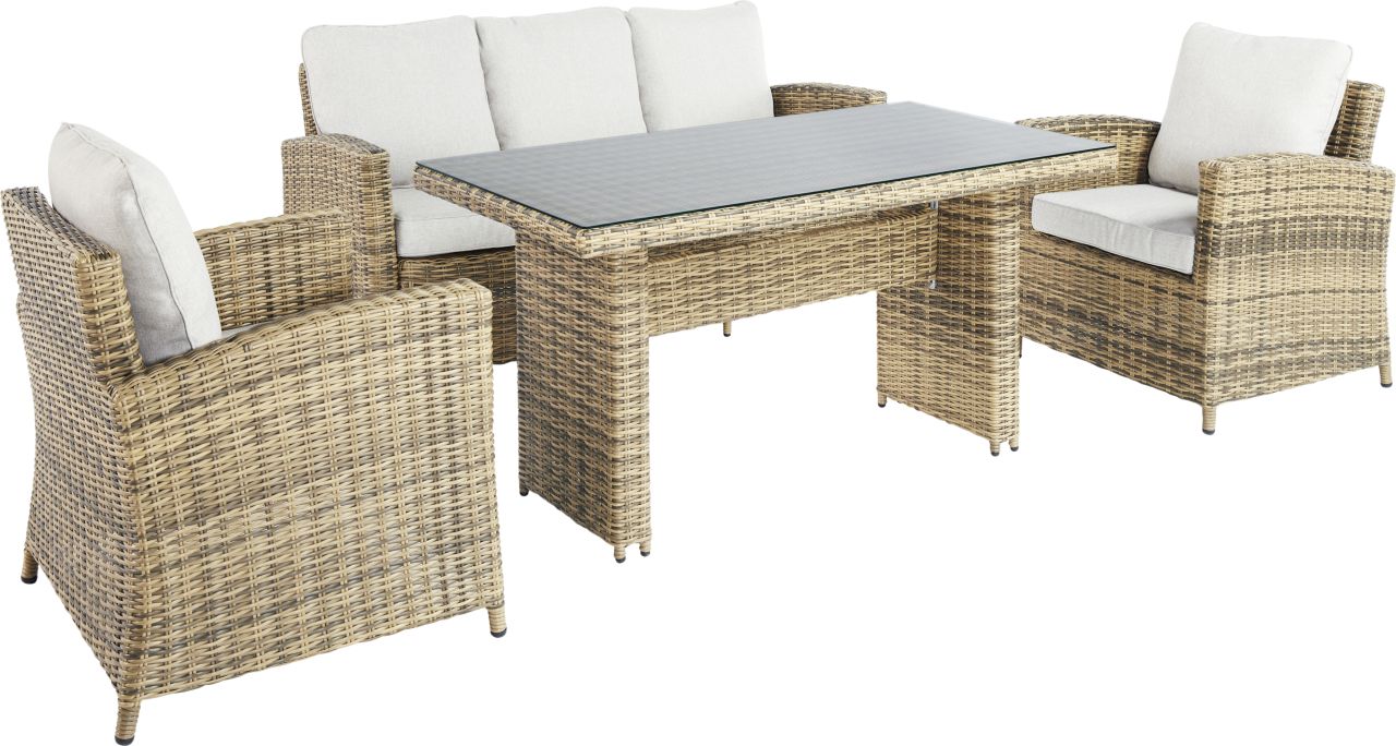 TrendLine Lounge Set Sarino inkl. Auflagen von TRENDLINE