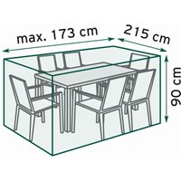 Trendline - Schutzhülle Basic Sitzgruppe 173x215x90 cm Abdeckung Gartenmöbel Hülle von TRENDLINE