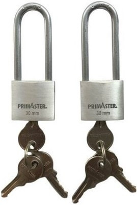 Primaster Vorhängeschlösser Aluminium 80 mm inkl. 6 Schlüssel Primaster Vorhängeschlösser Aluminium 80 mm inkl. 6 Schlüssel von Primaster