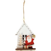TrendLine Weihnachtsanhänger Holz Weihnachtsmann 30 x 21 x 39 cm mehrfarbig Hängedekoration TrendLine Weihnachtsanhänger Holz Weihnachtsmann 30 x 21 x 39 cm mehrfarbig Hängedekoration von TRENDLINE