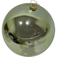 TrendLine Weihnachtskugel aus Kunststoff bruchfest Ø 20 cm grün 1 Stück Weihnachtskugel von TRENDLINE