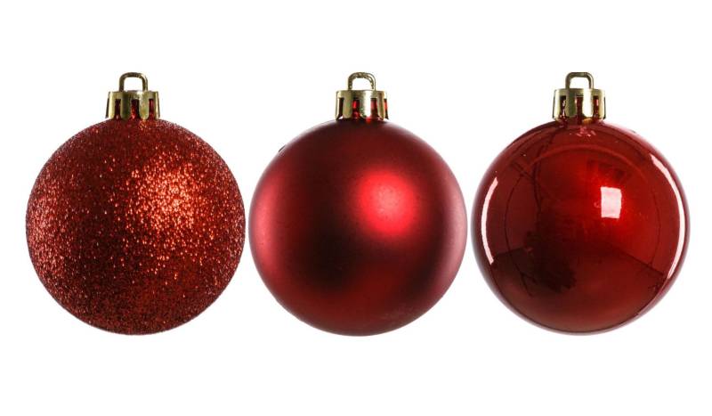 TrendLine Weihnachtskugeln bruchfest, langlebig Ø 6, 8 10 cm rot 26 Stück TrendLine Weihnachtskugeln bruchfest, langlebig Ø 6, 8 10 cm rot 26 Stück von TRENDLINE