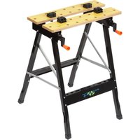 Trendline - Werk-Spanntisch klappbar 60,5 x 64 x 78 cm 100 kg Werkbank Werktisch von TRENDLINE