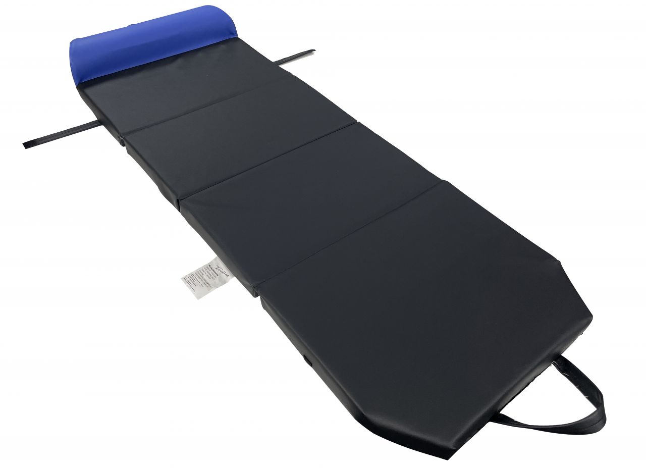 TrendLine Werkstattmatte 116 x 42cm, schwarz-blau von TRENDLINE