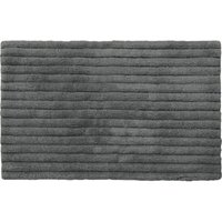 Trendline - Baumwoll Badteppich in anthrazit 50 x 80 cm Teppich Badvorleger von TRENDLINE