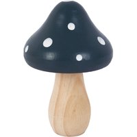 Deko Holz Pilz 11 x 7 cm dunkelgrau Figur - Trendline von TRENDLINE