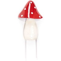 Trendline - Dekostecker Pilz Metall 47 x 17 cm rot weiß Jahreszeitliche Dekoration Trendline - Dekostecker Pilz Metall 47 x 17 cm rot weiß Jahreszeitliche Dekoration von TRENDLINE