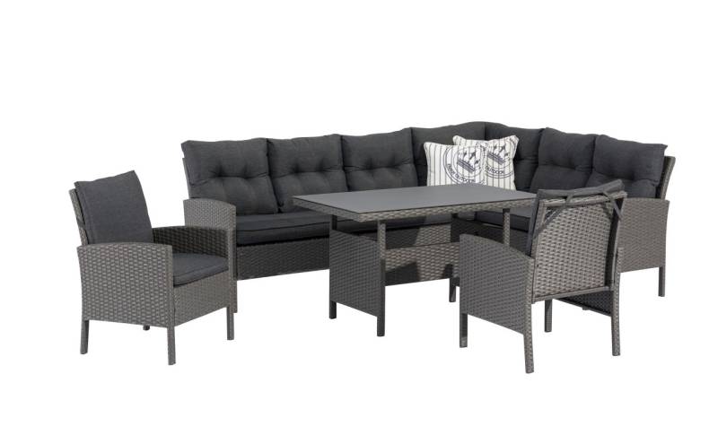 TrendLine Dining Lounge Set Rom 5-teilig XL inkl. 2 x Sessel von TRENDLINE