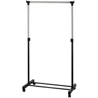 Trendline - Garderobenständer mit Rollen 87 x 43 x 95 cm Garderobenständer von TRENDLINE