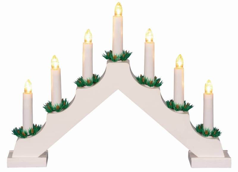 Trendline LED Weihnachtsholzbogen 42 x 33 cm warmweiß 7 LED Trendline LED Weihnachtsholzbogen 42 x 33 cm warmweiß 7 LED von TRENDLINE