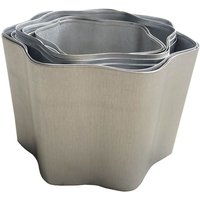 Trendline - Metall-Rasenkante 600 x 15 cm Mähkante Beeteinfassung Wegbegrenzung von TRENDLINE