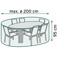 Trendline - Schutzhülle Exclusive Sitzgruppen ø 200 x 95 cm Abdeckung Gartenmöbel von TRENDLINE